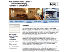 Tablet Screenshot of midatlanticstonecenter.com